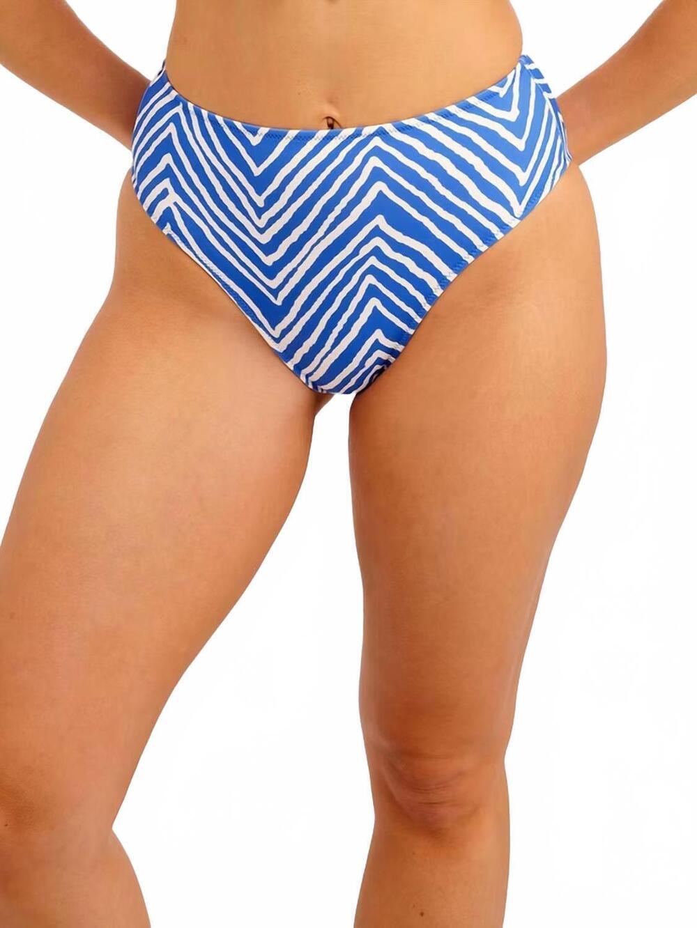 NEW FREYA fiji falls high waist bikini bottoms in ocean